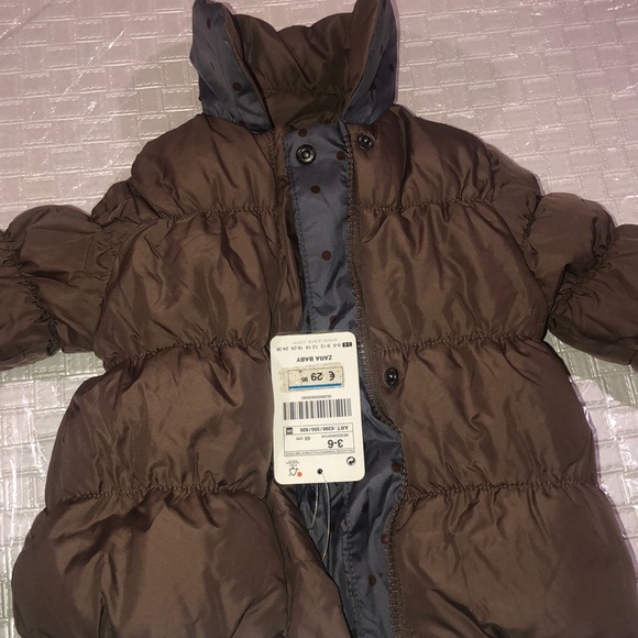 ZARA BABY REVERSIBLE COAT - Picture 5 of 8